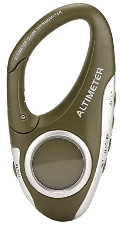 Empfindliches und Genaues Digitales Höhenmesser-Barometer mit LCD-Hintergrundbeleuchtung, Wettervorhersage, Uhr, Outdoor-Ausrüstung, Multifunktionales Elektronisches Barometer