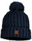 maximo Kids-Mütze, Rippe, Pompon Fleecefutter Made in Germany