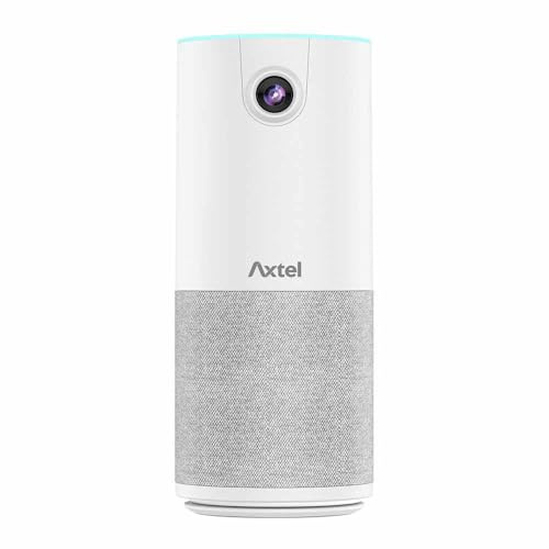 Axtel Überwachungskamera, Bewegungserkennung, Nachtsicht, Weiß und Grau