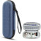 EIOURVY Rasierapparat-Etui kompatibel mit Gillette Fusion 5 Herren-Nassrasierer, tragbare, wasserdichte Hartschalenetuis, Blau, 18 x 7,5 x 4,5 cm(Nur Box)