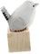 EXAOMBLE Holz Vogel Dekoration Kleine Holzfigur Süßes Design Für Tischdeko Im Wohnzimmer Schlafzimmer Oder Büro Perfektes Für Vogelliebhaber Farbe Zufällig
