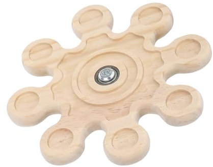 JOINPAYA Chinchilla Windmühlenspielzeug Aus Holz Kauspielzeug Für Chinchillas Zahngesundheit Unterhaltung Im Käfig Langlebig Und Natürlich