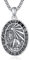 Sternzeichen Löwe Anhänger Kette Silber 925 Löwe Halskette Herren Tierkreiszeichen Anhänger Schmuck Sternzeichen Konstellation Kette Geschenke für Männer