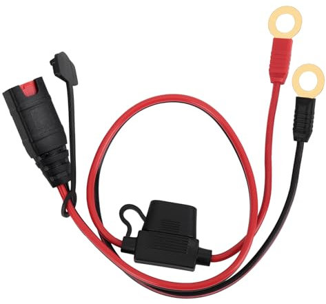 lasuroa GC008 X-Connect M10 (3/8in) XL Eyelet Terminal Connector, Jump Starter Smart Battery Trickle Charger Cable Compatible with Noco Genius 2, 5, 10 Accessories Eyelet Terminal Connector