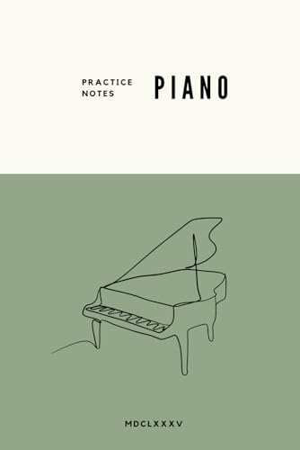 Notebook for Music Lessons – Piano: Lined Pages for Teacher Notes and Guidance