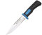 LO TRINCO YO Muela Cuchillo submarinismo SUB-14.3 hoja de acero MoVa de 14 cm y empuñadura de (PTFE) sintético de color negro antideslizante para submarinismo, Pesca, Supervivencia y Bushcraft