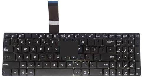 LIUHAOZ Notebook US/UI Englisch Spanisch Tastatur für X751 R752 R700 F751 K751 X751MD X751LD X751M X751LX-DH71 0KNB0-6727US00 Teclado(UI English)