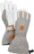 Hestra Skihandschuhe: Army Leather Patrol Winterhandschuhe mit Innenfutter zum Herausnehmen, Hellgrau, 8