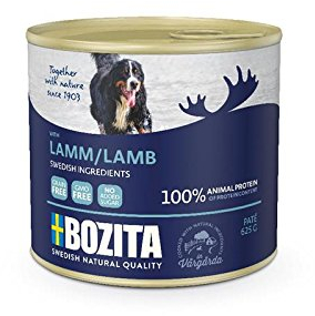 Bozita Dog Dose Pate Lamm 625g - Sie erhalten 12 Packung/en; Packungsinhalt 0,625 kg