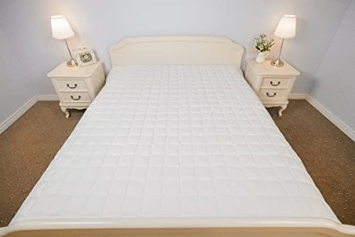 Welt der Träume Microfaser Matratzenauflage Topper | Made IN EU Alle Matratzen geeignet | mit ÖKO-TEX 100 | 90x200 cm