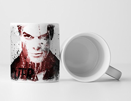 Dexter Tasse als Geschenk, Design Sinus Art