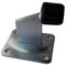SO-TOOLS® Torstopper Höhe 100 mm verzinkt mit Ankerplatte 100 x 80 mm Türstopper für Rolltore und schwere Türen