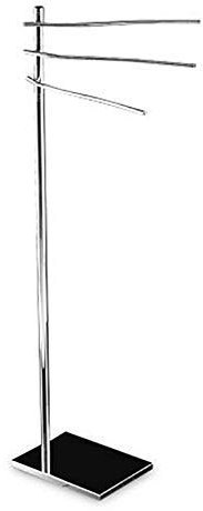 Piantana bagno braccia orientabili ottone cromato