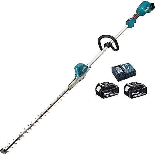 Makita DUN600LRTE 18V Li-ion LXT Brushless Pole Hedge Trimmer Complete with 2 x 5.0 Ah Batteries and Charger