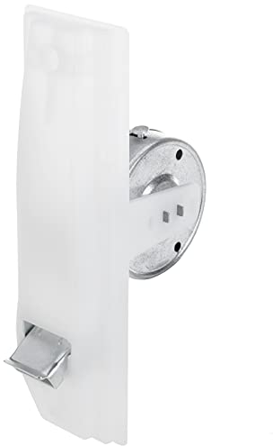 PrimeMatik - Recogedor de Metal para persiana con Frontal de plástico en Color Blanco