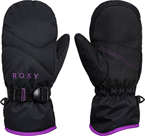 Roxy Girl's Jetty Solid Mitt (Little Kids/Big Kids) True Black MD
