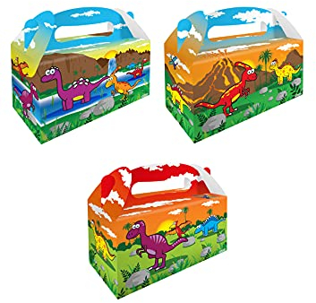 HENBRANDT 12 x Dinosaur Lunch Boxes (Large)