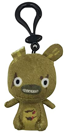 FNAF Plüsch-Anhänger Schlüsselanhänger Funtime Foxy Fazbear Ennard Springtrap niedlicher Mini-Anhänger Ornamente Sammlerstücke