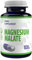 Magnesio Malato 2000mg per dose 180 capsule vegane, Testato in Laboratorio, ad alta resistenza, senza riempitivi o altri additivi, senza glutine, senza OGM