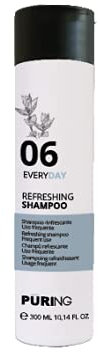 Puring 06 Everyday Refreshing Shampoo 300 ml | Erfrischend für den häufigen Gebrauch. Angereichert mit Menthol