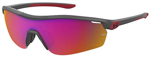 Under Armour UA 7001/S GREY BLACK/RED INFRARED OLEOPHOBIC cat 99/1/115 Damenbrillen Sonnenbrillen