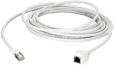 EFB RJ45 Patchkabelverlängerung Cat.6A, S/FTP, AWG 26, weiß 1 Meter