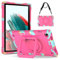 KATUMO Cover per Samsung Galaxy Tab A8 10.5 pollici 2021,SM-X200/X205 Custodia Protettiva Antiurto Supporto Girevole a 360° e Tracolla Regolabile Staccabile per Tablet A8 Case