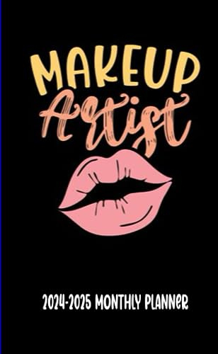 Makeup Artist: Two Year Schedule Organizer (January 2024 through December 2025)