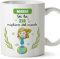 Mugffins Tazza Personalizzata in ceramica per ZIA 11 oz / 350 ml - In italiano - Sei migliore del mondo - Idea regalo per compleanno, anniversario, natale