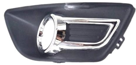 BLNETU Nebelscheinwerfer Grillabdeckung Für Citroen C4 2008 2009 2010 2011 Auto Front Nebel Lichter Abdeckung Nebel Lampe Haube Rahmen Nebel Lampen Schatten Links