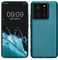 kwmobile Case Compatible with Xiaomi 13T / 13T Pro Case - Soft Slim Metallic TPU Silicone Cover - Metallic Caribbean Blue