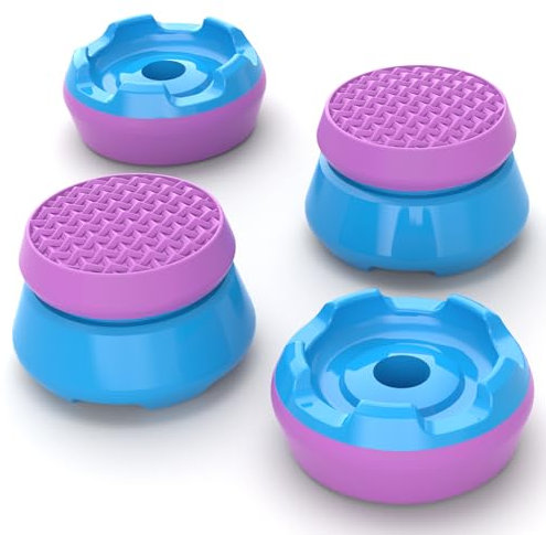 playvital Copri Levette Analogiche per per Xbox Series/One S X Controller,Thumbs PRO Armor Cover Stick Analogici Grip Gommini per Xbox Core Wireless Joystick-Convesso-Viola&Blu