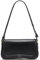 JOLLQUE Halbmond Umhängetasche für Frauen, Kleine Lederriemen Knödel Handtasche Geldbörse, Einzigartige Trendy Designer Hobo Crossbody Taschen(Schwarz)