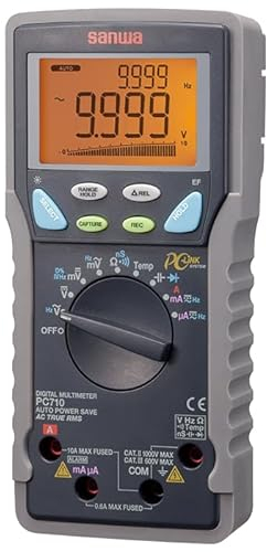 GuliTech Japan Sanwa Digital Multimeters PC710 Peak hold function, temperature probe included(PC710)