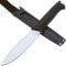 Mr. Blade Bushkraft Messer — Owl — Exklusives Outdoormesser aus 8Cr14MoV Stahl Griff aus Black TPR