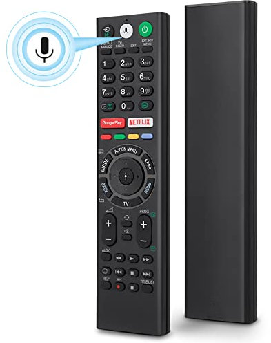 Telecomando di Ricambio Vocale per Sony TV e Bravia, Compatibile Con Tutte le Smart TV Sony 4K UHD LED LCD HD