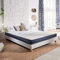 NATURALEX - Matelas PerfectSleep Promo 140x190 cm - Soutien Mousse à mémoire de Forme - Accueil Blue Latex - Confort Mi-Ferme - Respirant - 7 Zones - Réversible Face été/Hiver - Fabriqué en Europe