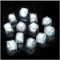 12 PCS Light Up Led Ice Cubes for Drinks, Waterproof Reusable Ice Cubes Shape Led Drink Lights, Flashing Glow White Color Plastic Ice Cubes Lights for Home Bar Pool Party Wedding Decor