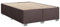 vidaXL Bettgestell, Bett mit Bettfüße Lattenrost, Polsterbett für Schlafzimmer, Doppelbett Bettrahmen, Modern, Dunkelbraun 160x200cm Stoff