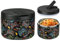 Itslife Thermobehälter für Essen 350ml Edelstahl Warmhaltebebehälter, Kinder auslaufsicherer Lunchbehälter mit Schnallenabdeckung, Weithals, Isolierung, geeignet für kaltes&heißes Essen SchwarzGamepad