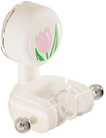 YNPQTDS Support de douchette à main avec ventouse, support de barre de douche avec ventouse, support mural sans perçage, support de pommeau de douche puissant, support mural multi-usages