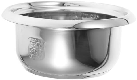 Olla Interior para Olla Arrocera 2L de Acero Inoxidable con Revestimiento Antiadherente | Reemplazo Duradero & Fácil de Limpiar | Accesorio Universal para Cocinas Eléctricas y Gas