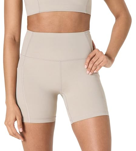 Amazon Essentials Damen Active FormFlex Butterweiche Bikershorts Mit Hoher Taille Für Yoga Und Radfahren