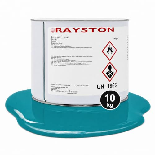 VIALIA Impermax Flüssige Teichfolie 10 kg, Grün RAL 5018 | Flüssigkunststoff zur Teichabdichtung & Reparatur – 400% elastisch, nahtlos, UV-beständig, schnelltrocknend