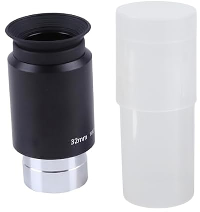 RETUOLWAG Leichtes Plossl 32 mm Okular PL32 Objektiv 31,7 mm für komfortable Fernbeobachtungen, einfache Wartung, Fotografie-Objektiv