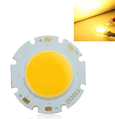 Wadakada 3W COB High Power Super Bright Light Lamp Bead LED Chip Warm White Light
