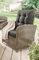Destiny Gartensessel Merano 67x74x99 cm, Rückenlehne verstellbar, Vintage grau