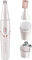 Remington Epilateur électrique [Soin visage Kit:3en1] Smooth&Silky (épilateur visage longue durée, brosse nettoyante visage,tête massante, tête mini-tondeuse, Fonctionne à pile) EP7070