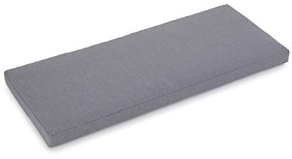 blumfeldt Pozzilli CU Sitzbank-Polsterung - Bezug: 100% Polyester, wasserabweisend, ComfortExtra: 4 cm hohe Schaumstoff-Füllung, Zubehör, grau