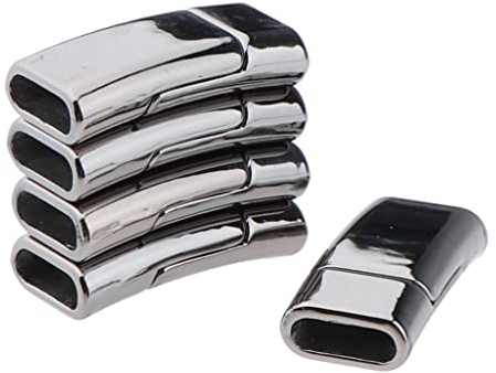 Sharplace Magnetverschluss Magnetverschlüsse zur Schmuckherstellung, Schmuck, Kette, Armband, Schwarz